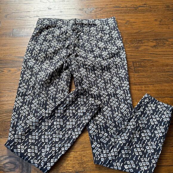 Anthropologie Pilcro Serif Sateen Skinny Jeans Womens Size 27 Blue Ankle Zip EUC - Picture 8 of 9